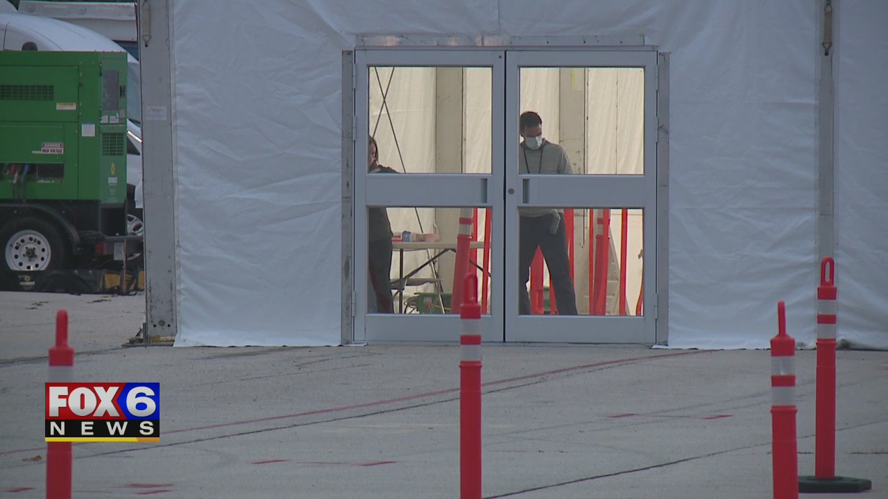 First patient admitted to Alternate Care Facility