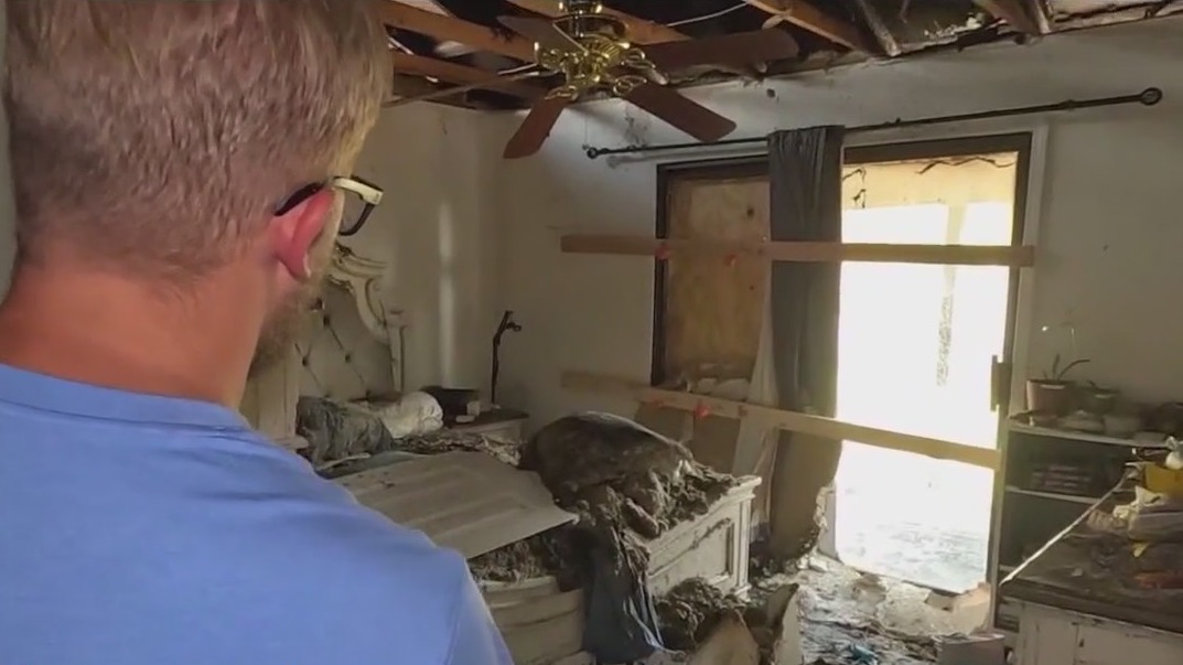 Mesa woman's home nearly rebuilt after fire