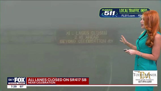 Crash closes part of SR-417 in Celebration