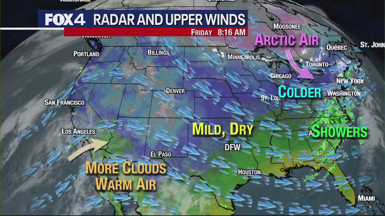 Dallas Weather: Feb. 23 morning forecast