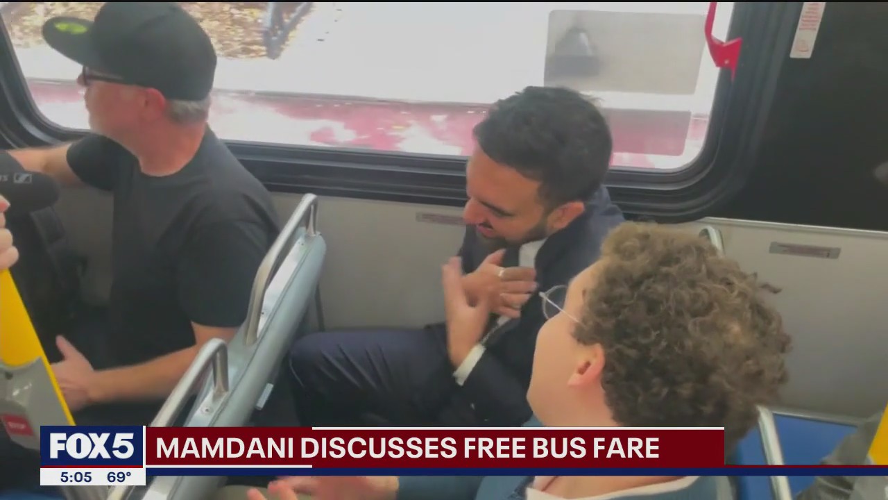 NYC mayoral hopefuls trade barbs at business forum as Mamdani pushes free bus plan