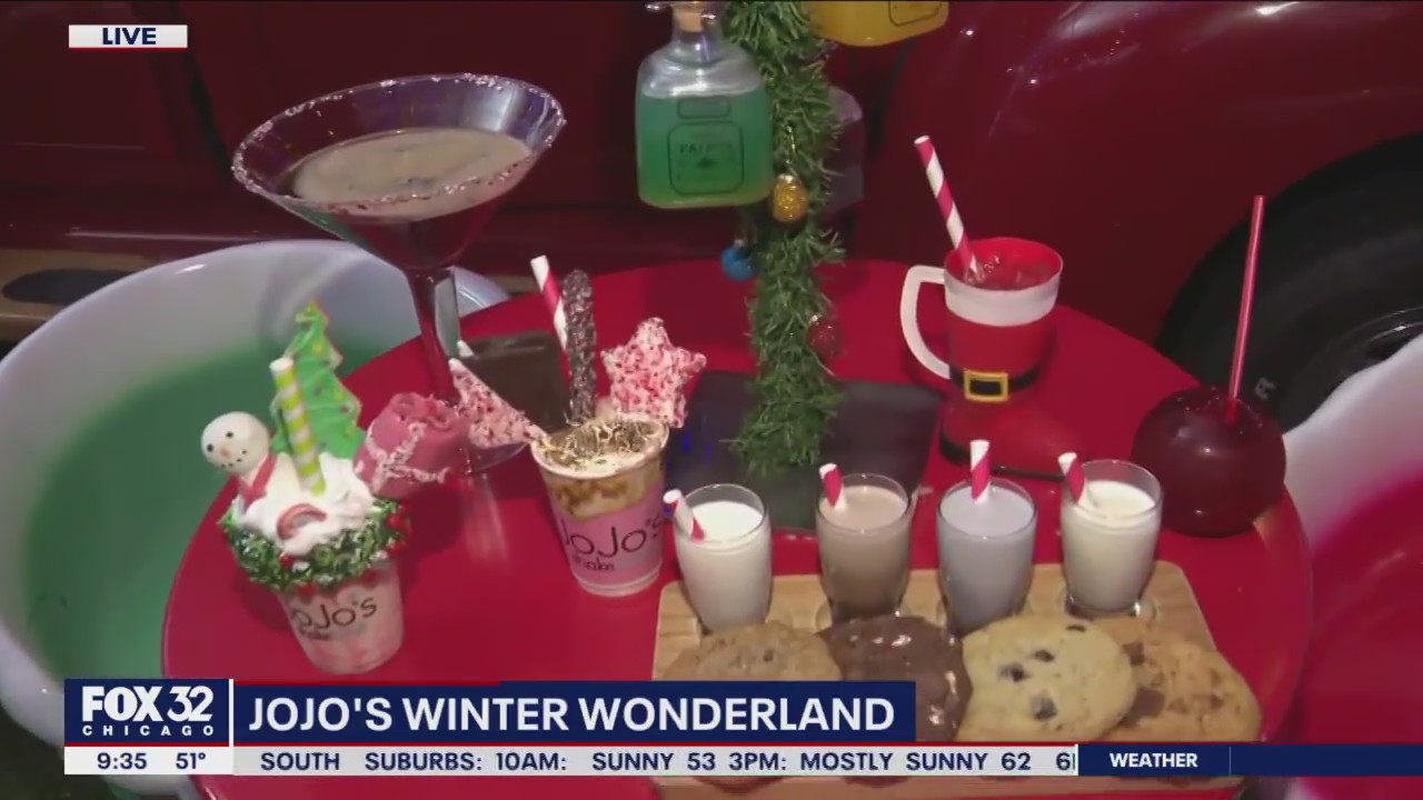 Come for the ambiance and stay for the festive food and seasonal drinks at JoJo's ShakeBar.