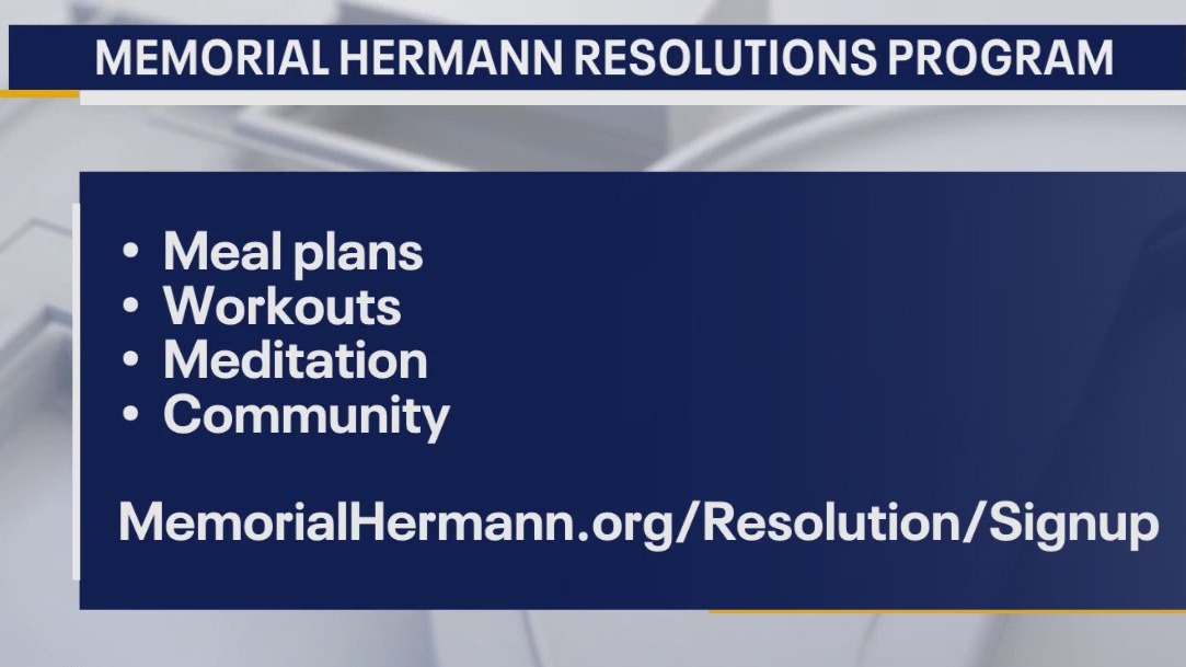 Memorial Hermann Resolutions program for Houstonians
