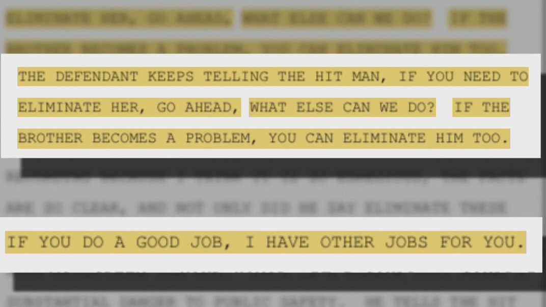 Woman's ex-husband hires hitman who turned out to be undercover LAPD officer