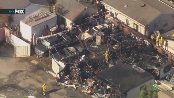 4 dogs killed in Temple City fire