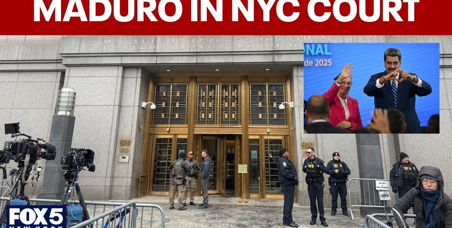 Nicolás Maduro pleads not guilty in NYC court