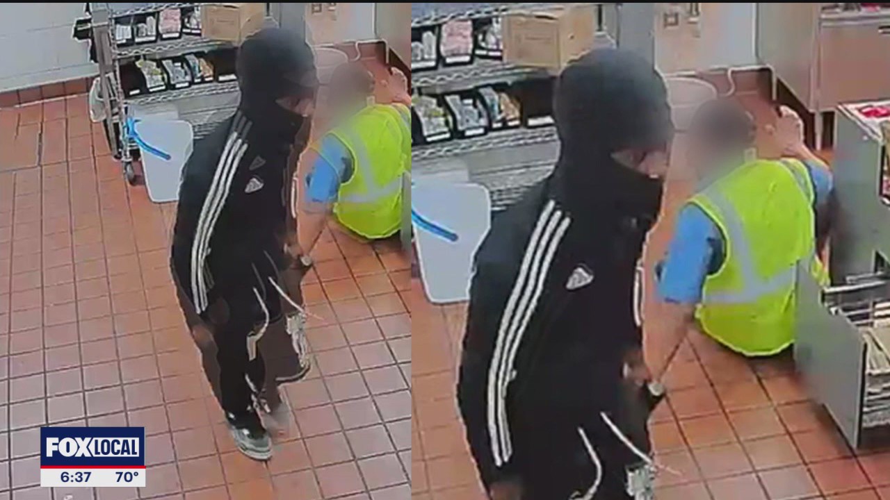 Trackdown suspect from McDonalds robbery arrested