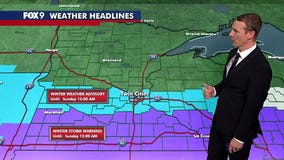 MN weather: What to expect during Saturday's snow