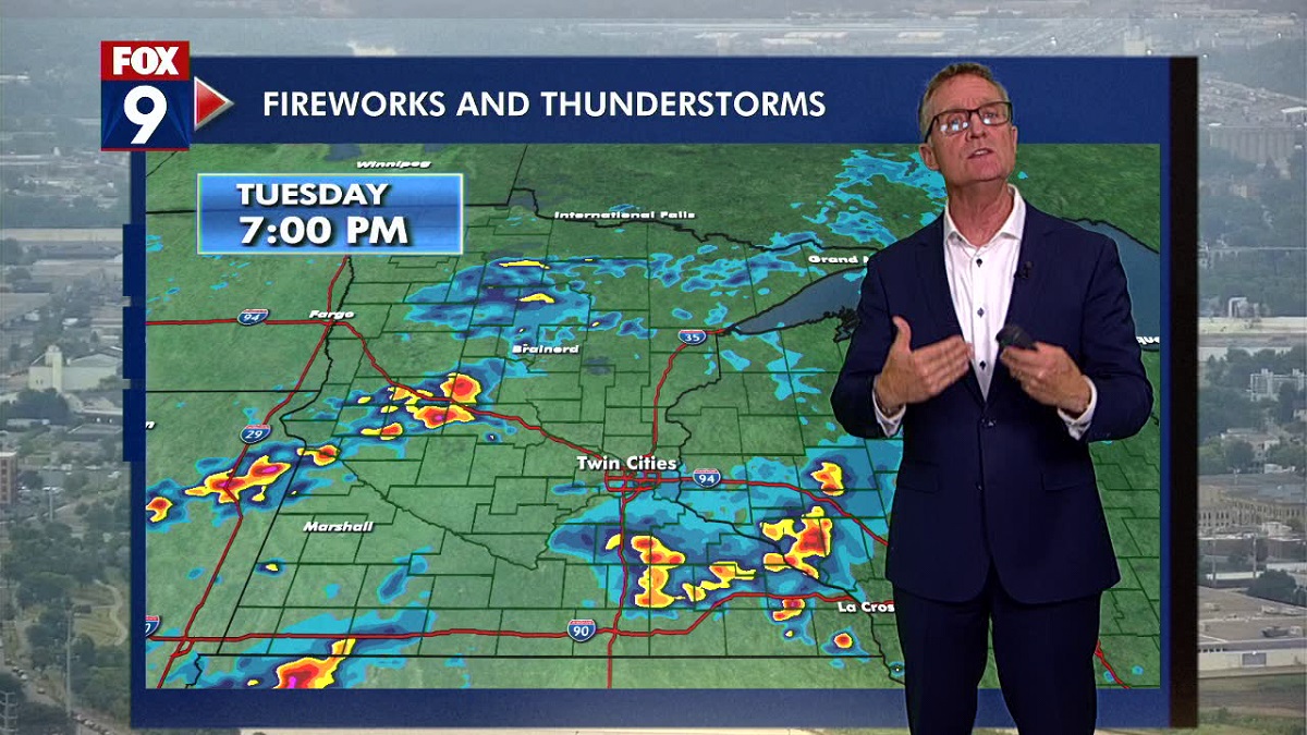 Storms possible for July 4 in Minnesota