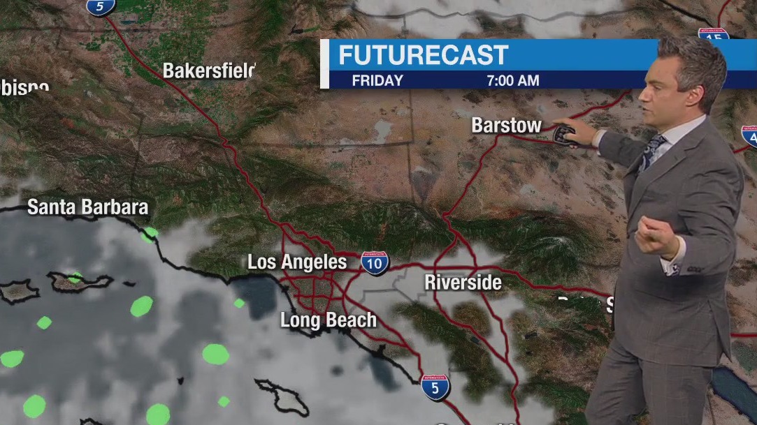 Weather forecast for Thursday, May 9