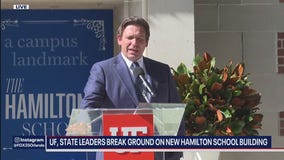 UF, state leaders break ground on new Hamilton School