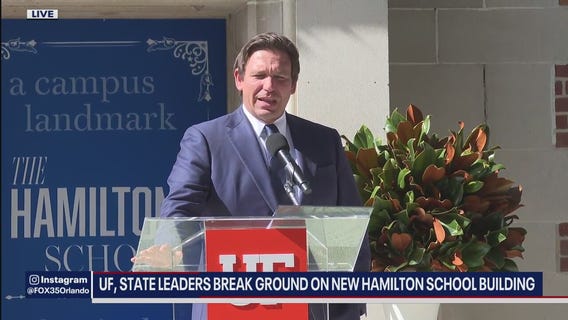 UF, state leaders break ground on new Hamilton School
