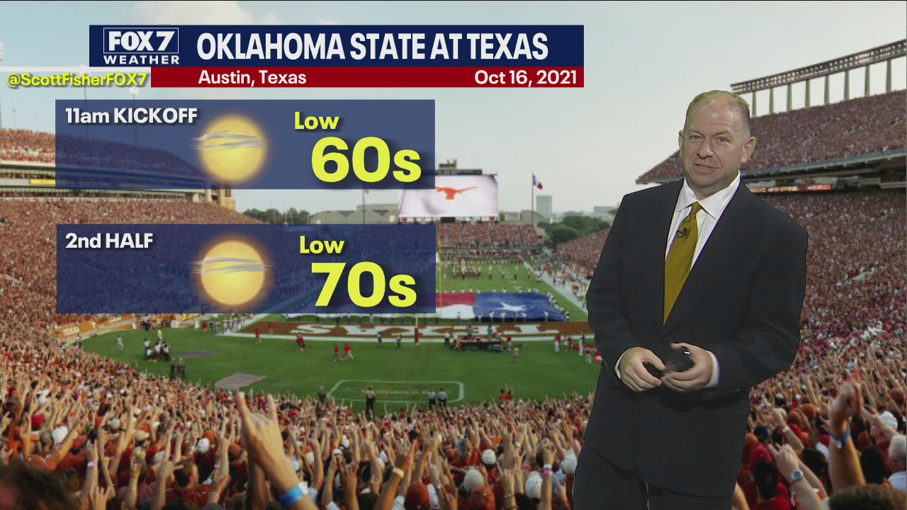 Evening weather forecast for October 15, 2021