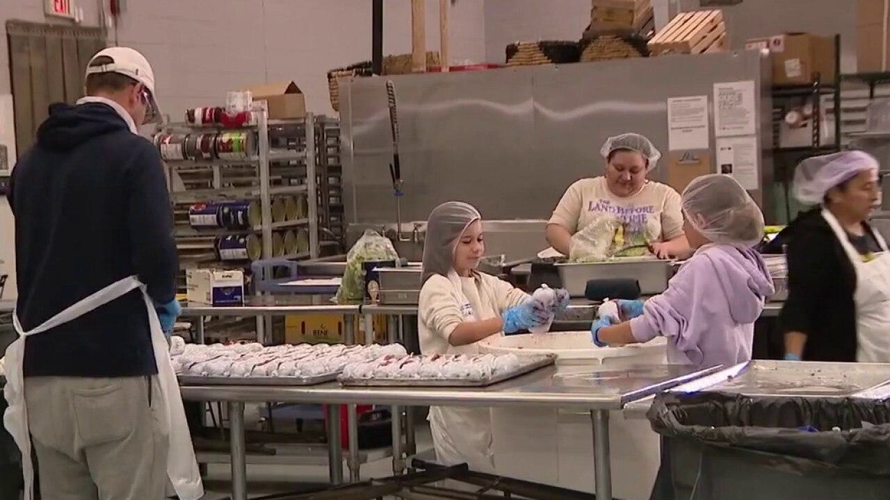 St. Vincent de Paul begins holiday food prep