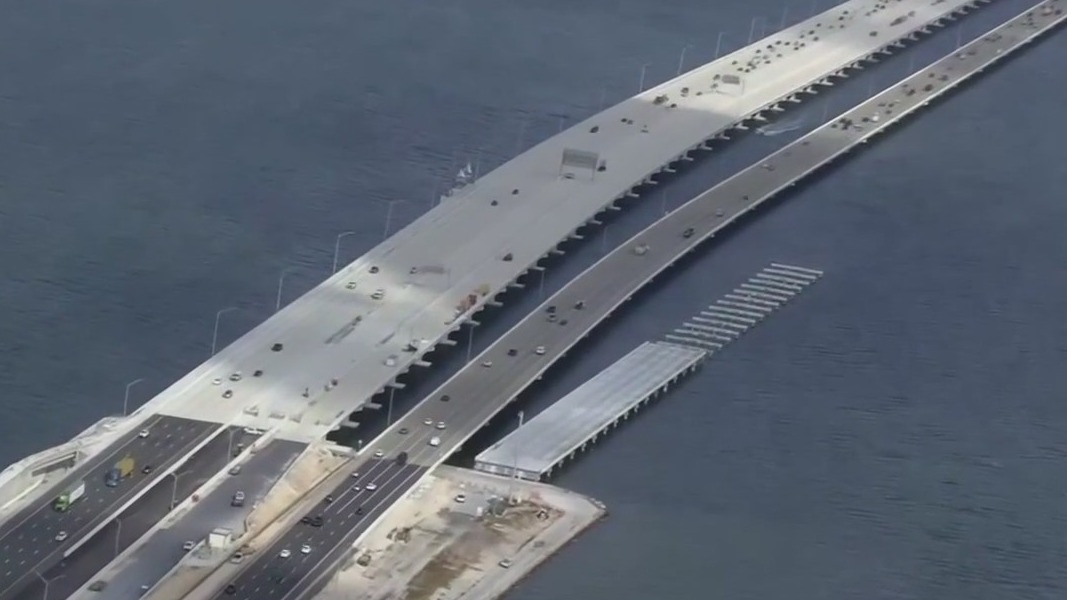 Howard Frankland Bridge dismantling