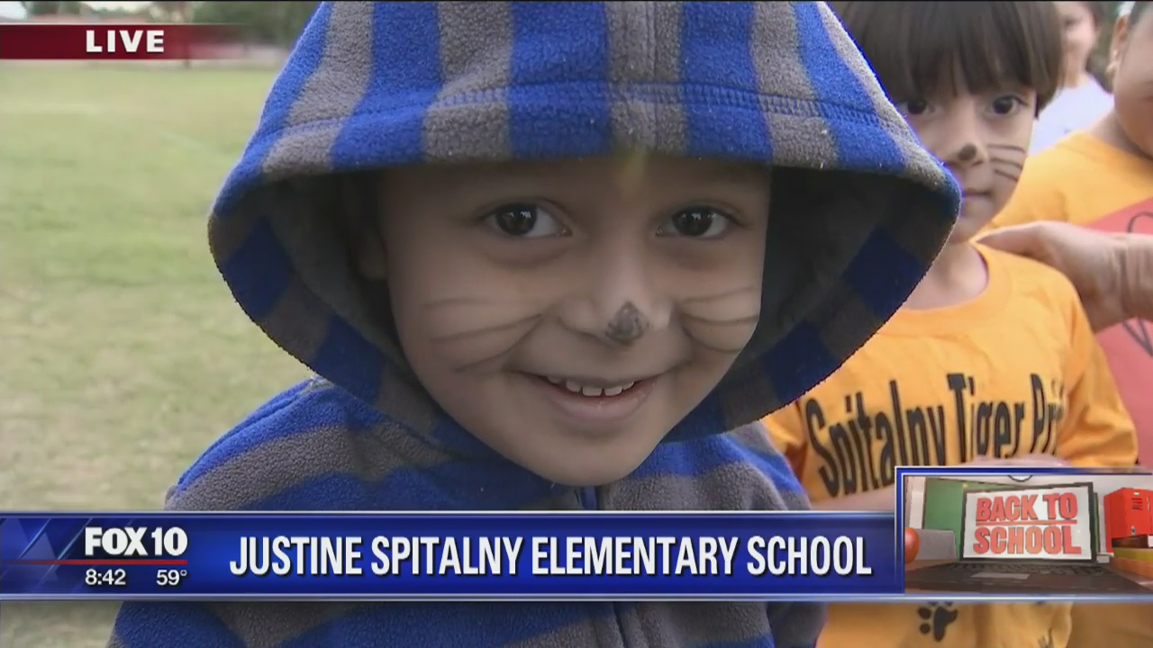 Back to school: Justine Spitalny Elementary School