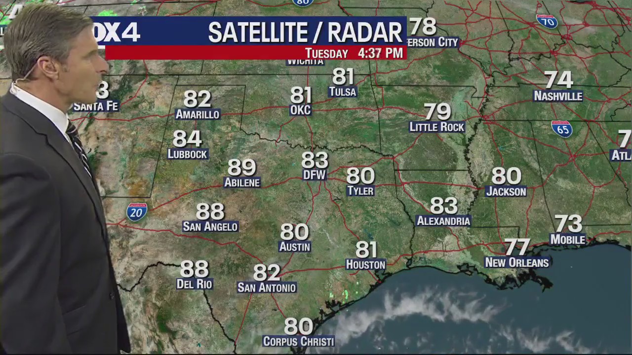 Dallas weather: Nov. 7 evening forecast