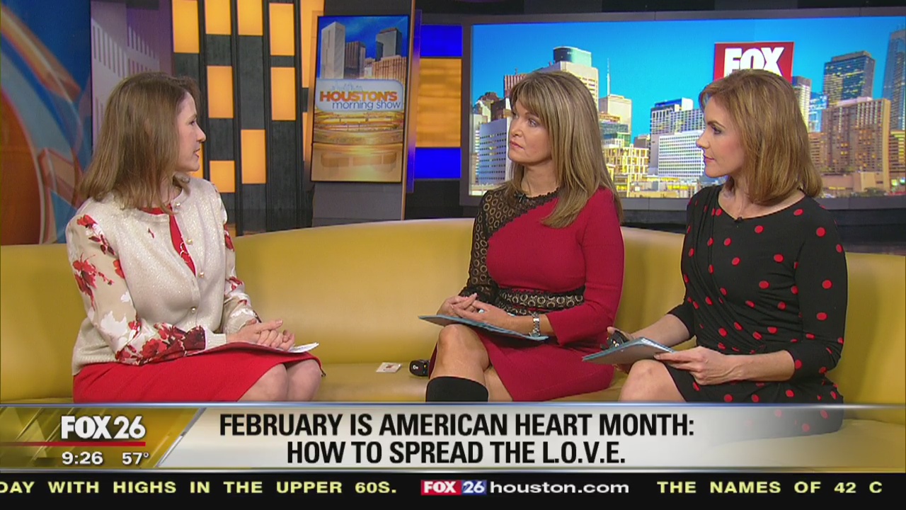 How to spread the 'L.O.V.E' during American Heart Month