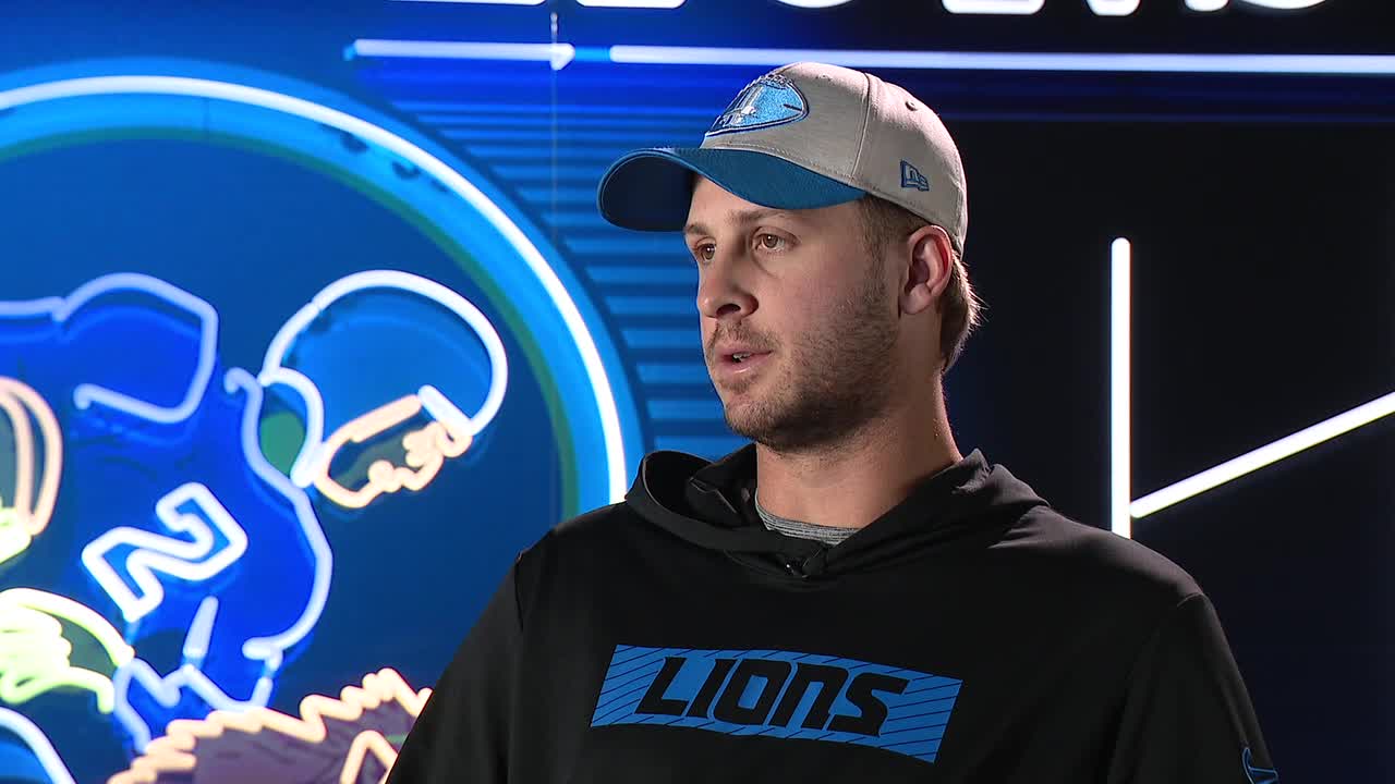 Jared Goff on Disappointing Loss, Looking Ahead to Commanders
