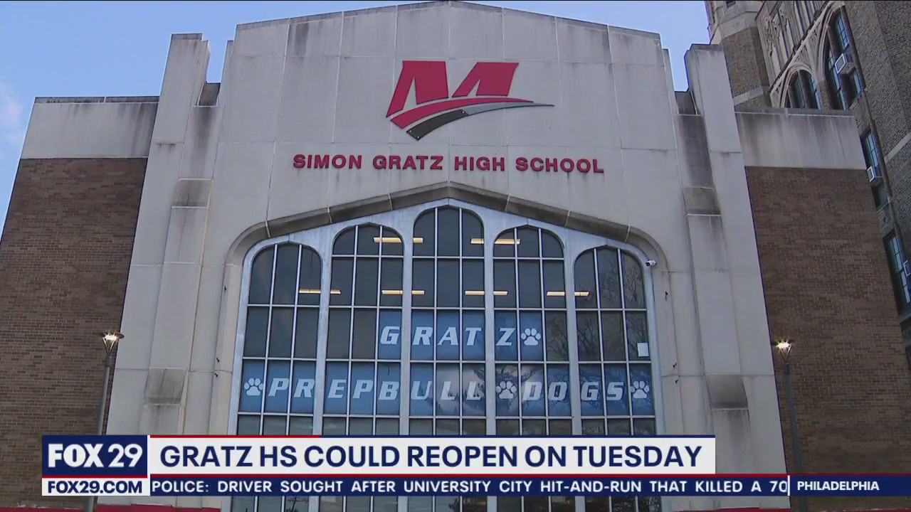 Simon Gratz High School set to reopen Tuesday pending asbestos inspection outcome