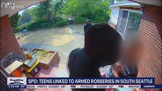 Teens linked to armed robberies in South Seattle