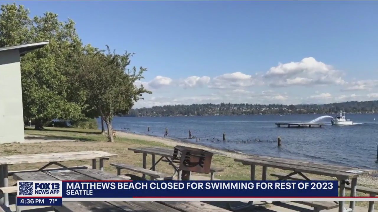 Matthews Beach closed for the summer; Titlow Beach closed until further notice