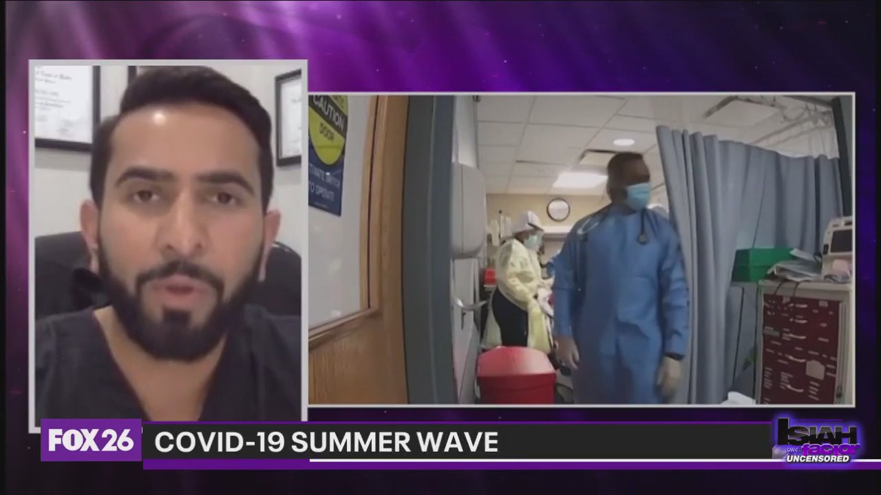 Summer wave of Covid-19 cases