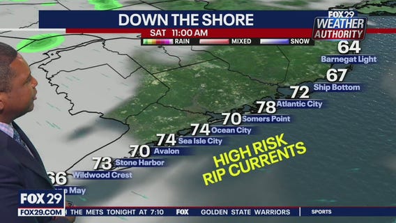 Weather Authority: 10 p.m. Friday forecast