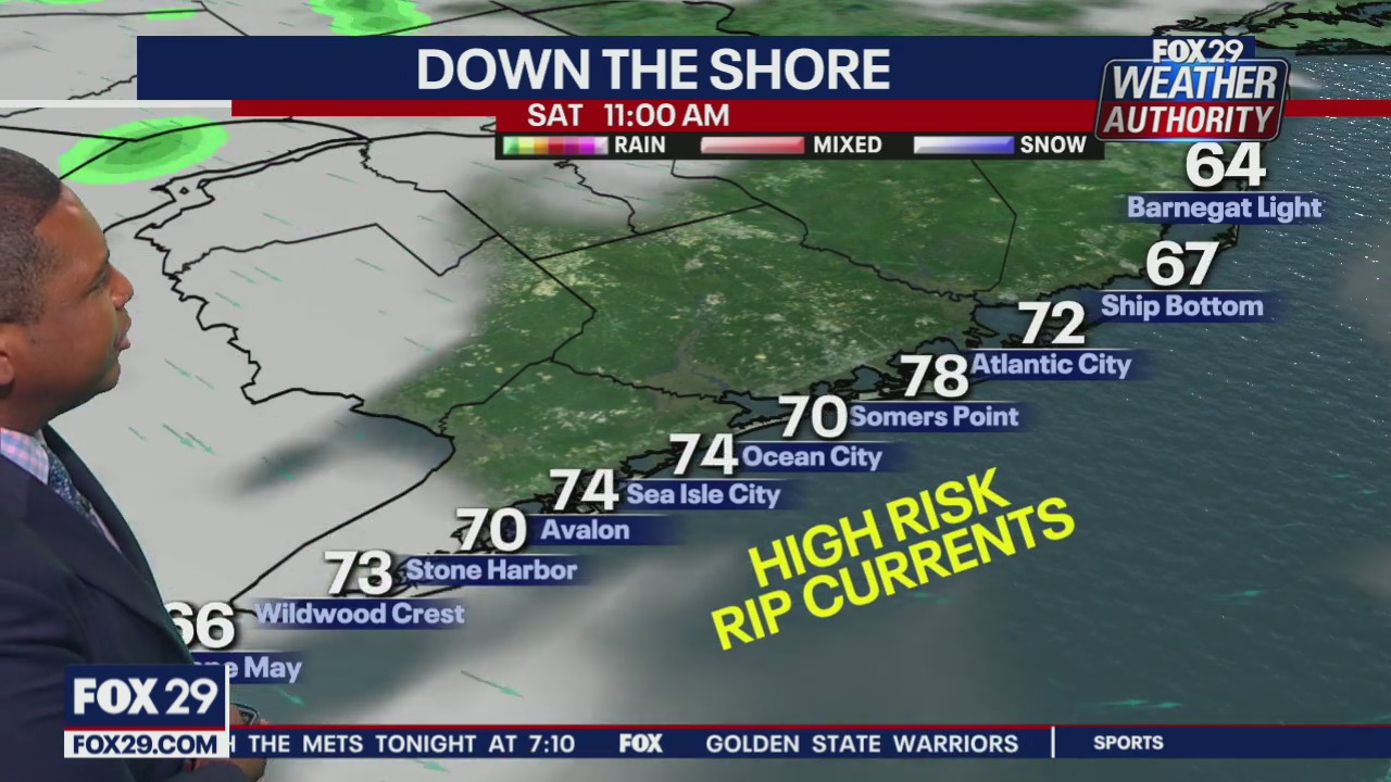 Weather Authority: 10 p.m. Friday forecast