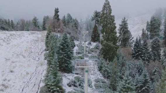 Fresh snow arrives at Big Bear Mountain Resort