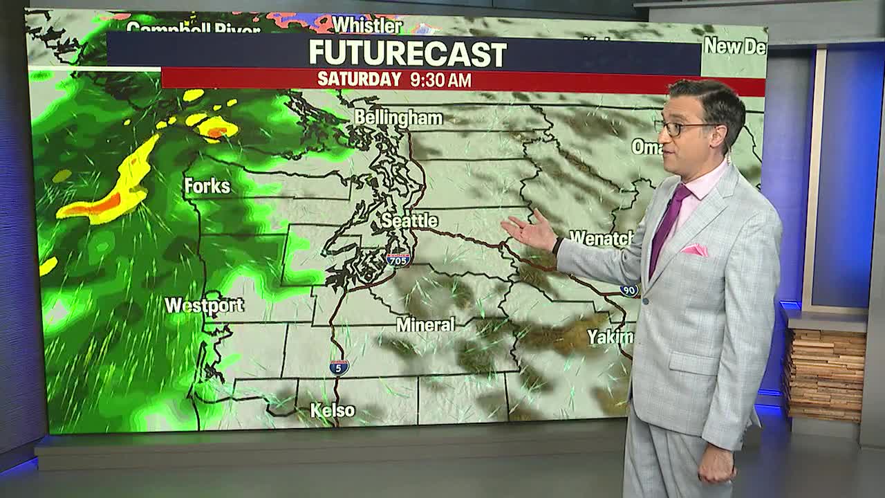 Sunny skies for Thursday before rain returns this weekend