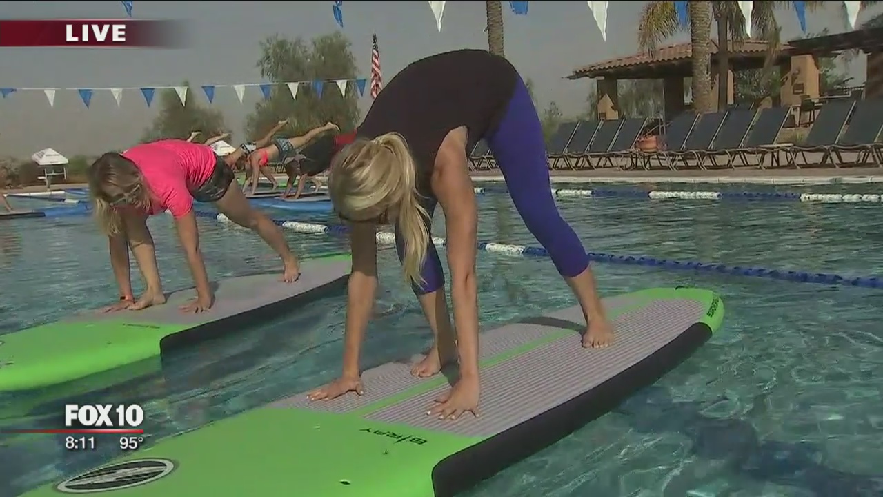 Paddle Board Yoga