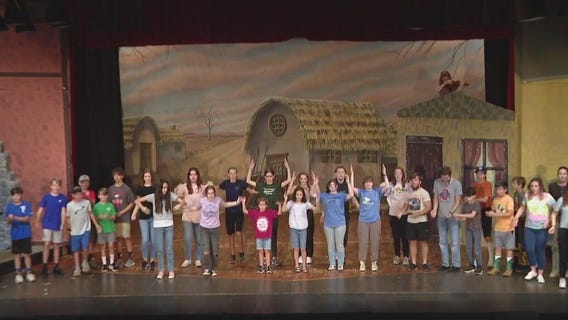 Charley visits Broadway Comes to Camp