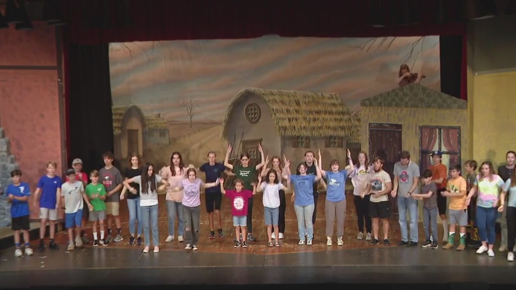 Charley visits Broadway Comes to Camp