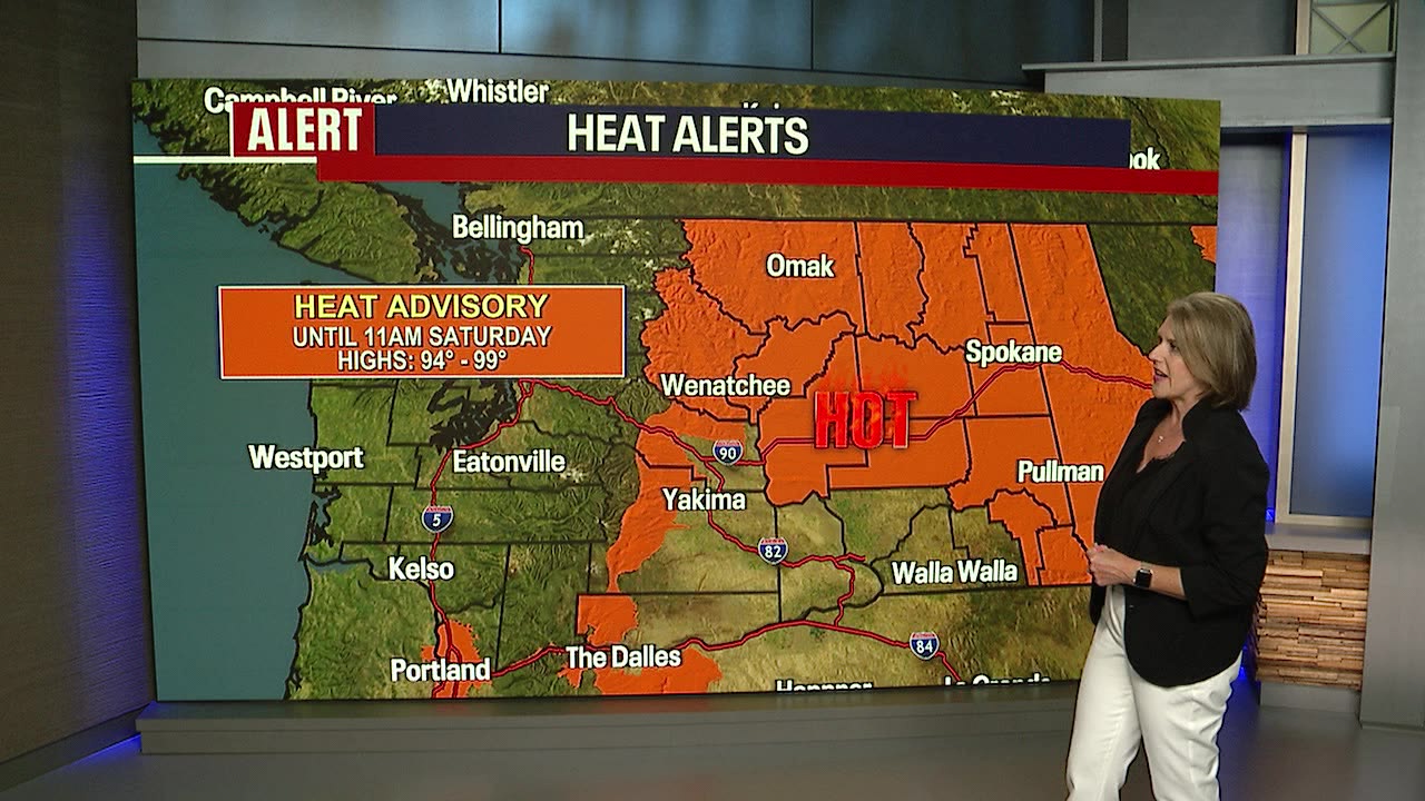 Seattle weather: 90 degrees on Saturday