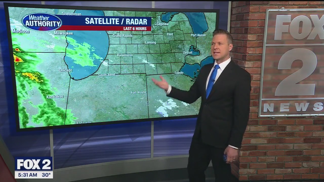 A wintry mix early on Tuesday with rain and snow