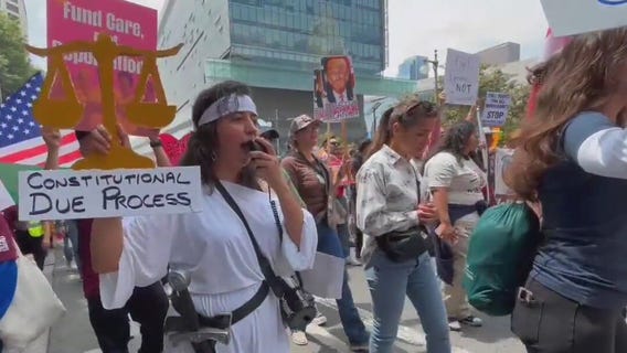 May Day demonstrations held across Los Angeles