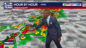 Tuesday afternoon forecast