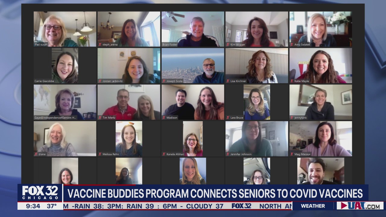 Vaccine Buddies helping Chicago-area seniors find and book COVID-19 vaccine appointments