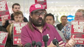 MSP Airport food workers announce strike date [RAW]