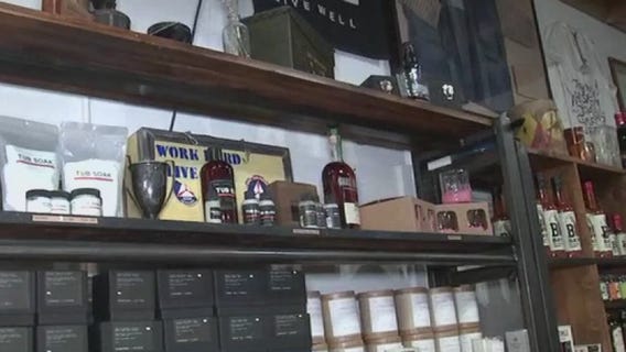 Shopping local at Manready Mercantile