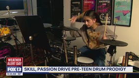 True Northwest: Skill, passion drive pre-teen drum prodigy