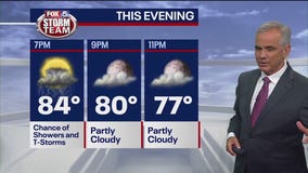 Thursday midday weather forecast