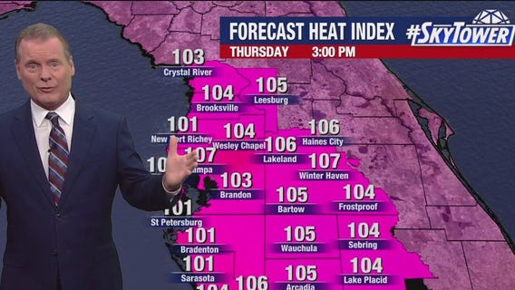 Tampa weather | Thursday forecast