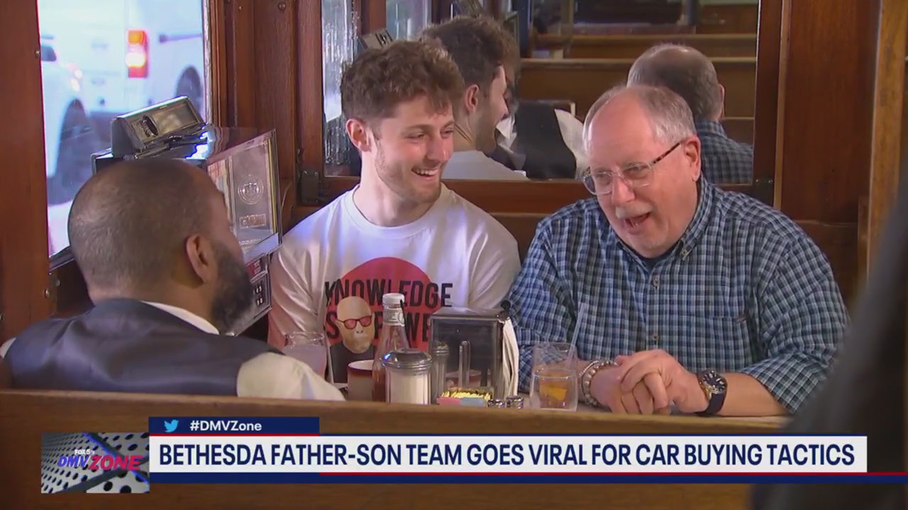 Bethesda father-son team goes viral for car buying tactics