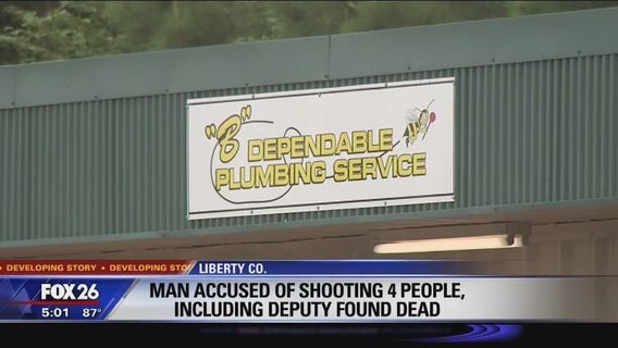 Man accused of shooting 4 people, including deputy found dead