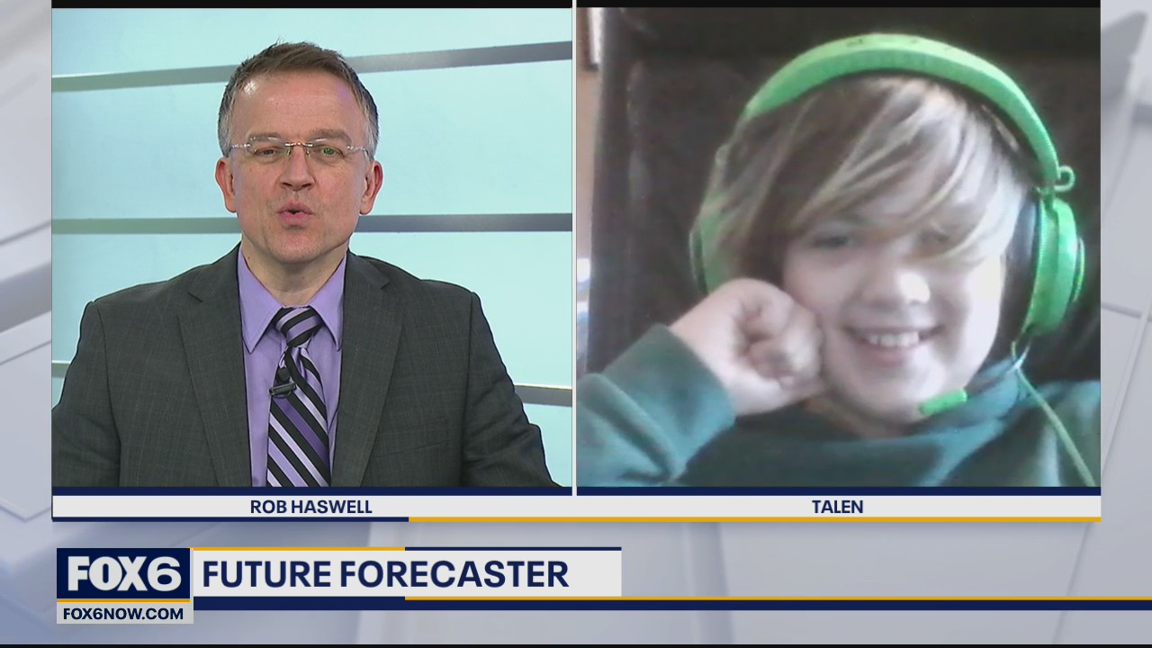 Future Forecaster: 10-year-old Talen helps with the weather