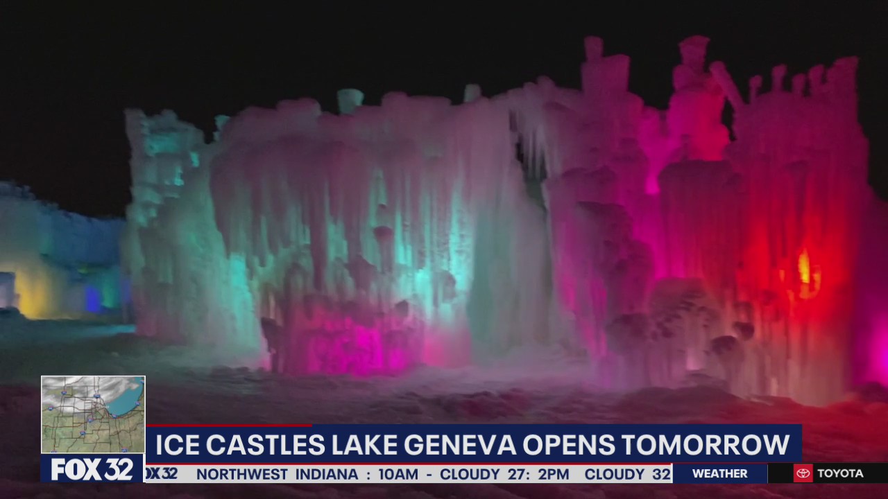 Ice Castles Lake Geneva to make chilly debut tomorrow