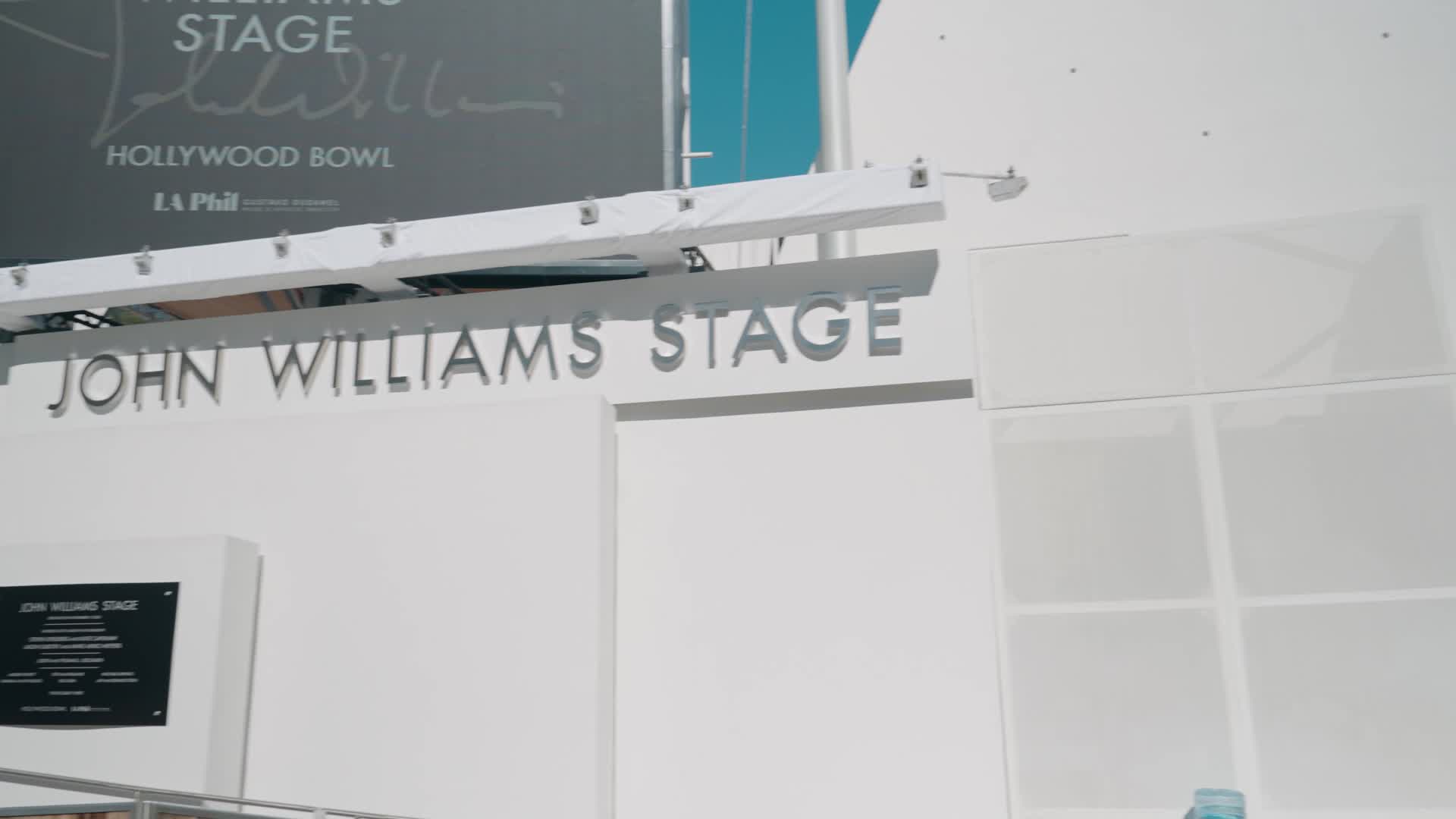 Hollywood Bowl stage honors John Williams