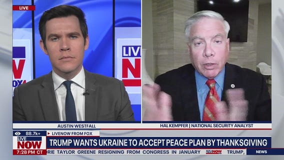 Trump wants Ukraine to accept peace plan by Thanksgiving
